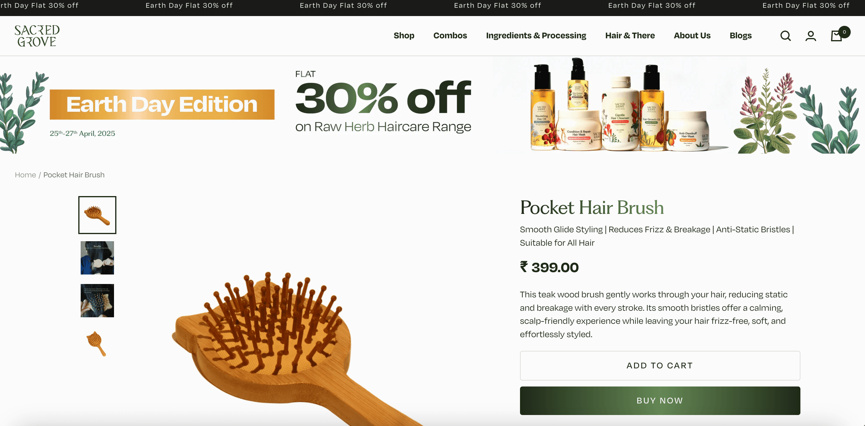 High converting dropshipping product page example